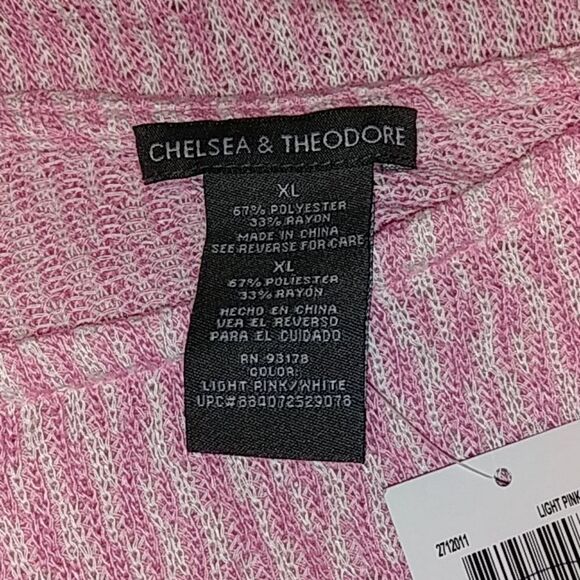 Chelsea & Theodore Pink Shirt Size XL - Picture 7 of 7
